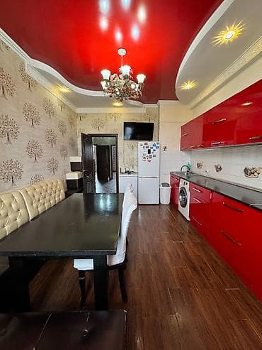 3: 3 комнаты, 111 м², Джал мкр (в т.ч. Верхний, Нижний, Средний) Элитка, 9 этаж — 8