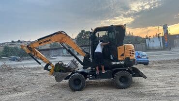 штампованные диски r16 5x114.3: Экскаватор, Hyundai, 2018 г., Колесный — 2