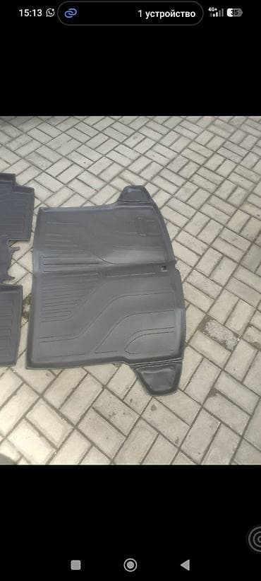 полик на ваз: 3D Резиновые Полики Для салона Changan, цвет - Черный, Новый, Самовывоз — 8