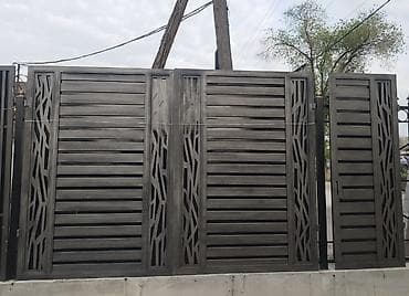 Распашные ворота: Стальные, Автоматические, Длина: 4 м, Другой бренд, Для частного дома, С калиткой, Оптом, Новый, Бесплатная установка — 5