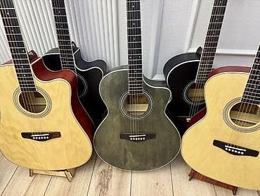 Пианино: Акустические гитары Weibo — размеры 40" и 41" - Формы корпуса — 3