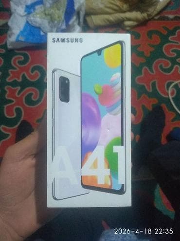видео регистр: Samsung Galaxy A41, цвет - Белый — 2