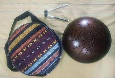 Барабандар: Продаю язычковый/лепестковый барабан (глюкофон) Привезён из Арамболя — 1