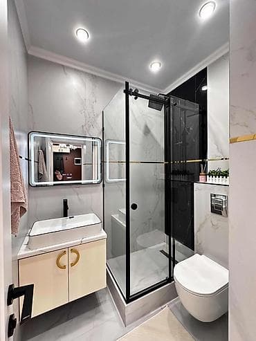 osh flat: 2 комнаты, 42 м², Элитка, 10 этаж, Дизайнерский ремонт — 7