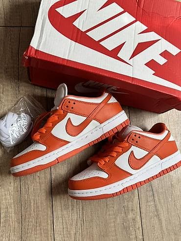Женская обувь: Кроссовки, 38, Nike, Новый, цвет - Оранжевый — 1