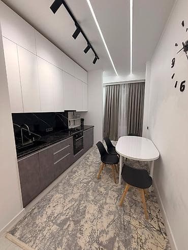 Квартиры: 1 комната, 39 м², Элитка, Асанбай мкр Элитка, 2 этаж, Евроремонт — 4