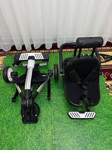 twin: 🖤 Коляска для близнецов / складная прогулочная коляска JRQ ⸻ 📦 В — 10