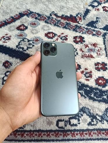айфон хи: IPhone 11 Pro, цвет Midnight Green Пишите в личку подробная информация — 1