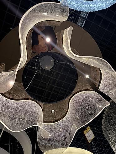 string art: Потолочные светильники/люстры современного дизайна - Многоуровневые — 6