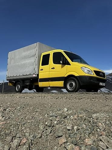 транс: Легкий грузовик, Mercedes-Benz, Дубль, 3 т, Б/у — 4
