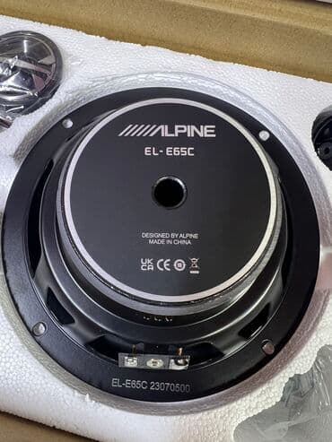 компонентная акустика: Компонентная акустика от Alpine EL-E65C В комплект входят 2 мидбаса — 5