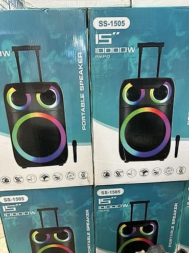 apple mp3: Портативная акустическая система SS-1505 - Диаметр динамика: 15" - — 2