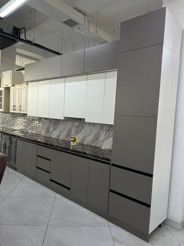 шкаф для посуды на кухню недорого: Кухонный шкаф, Новый, Напольный, С мойкой, МДФ, В рассрочку — 1