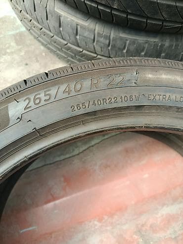 mishelin: Шины 265 / 40 / R 22, Лето, Легковые, Michelin — 3