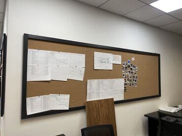 пробковые доски для офисов: Пробковые доски под заказ. 1)Собственное производство. Материал — 1