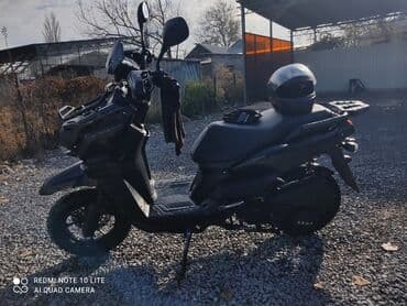 цены на мотоциклы: Скутер/танкскутер в агрессивном стиле, черный цвет. Основные — 3