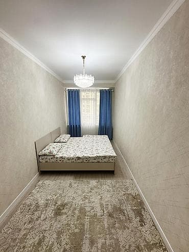 Посуточная аренда: 3 комнаты, Люкс, элитка, Бишкек Парк ТРЦ, Душевая кабина, Постельное белье, Кондиционер — 2