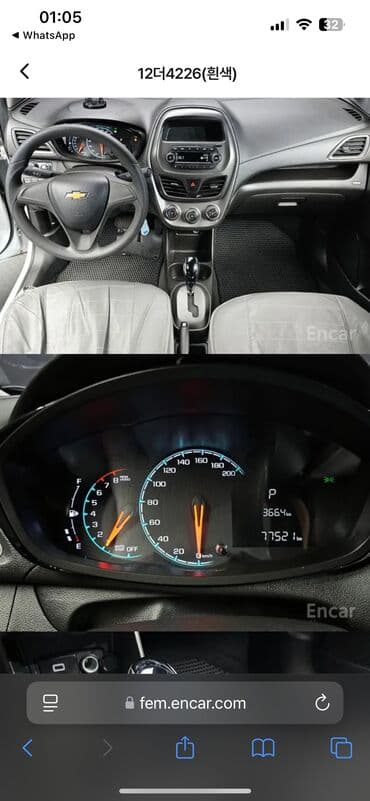 выкуп авто нексия: Chevrolet Spark: 2018 г., 1 л, Автомат, Бензиновая, Хэтчбэк — 4