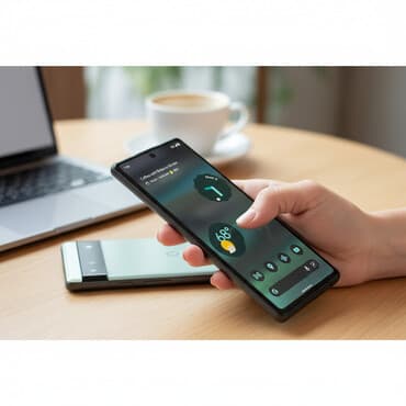 самсунк а02: Google Pixel 6A, Б/у, 128 ГБ, цвет - Зеленый, 1 SIM, eSIM — 1