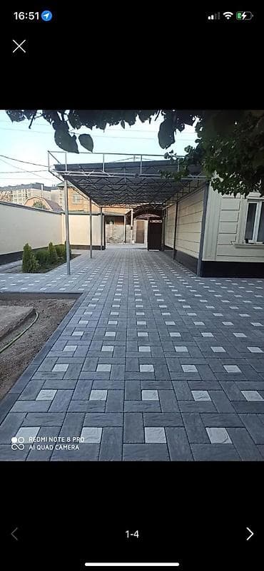 метала череписа: Тротуарная плитка «Клевер/Квадро» с укладкой под ключ - Тип: бетонная — 1