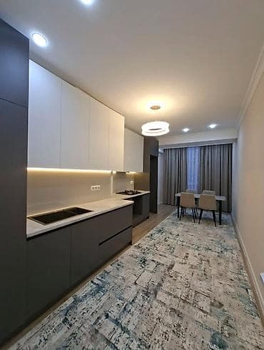discovery studio: 2 комнаты, 42 м², Асанбай мкр Элитка, 2 этаж, Дизайнерский ремонт — 1