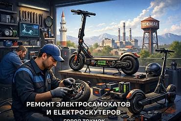 Ремонт электротранспорта любой сложности ГОРОД ТОКМОК !!!