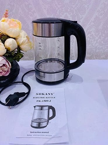 kettle: Электрический чайник, Новый, Самовывоз, Бесплатная доставка, Платная доставка — 3