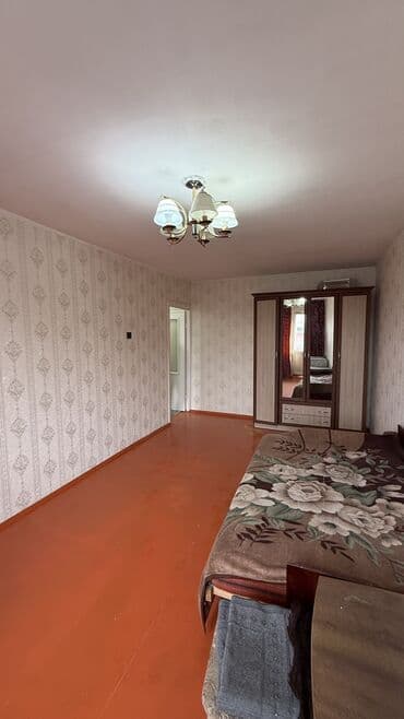 1 комнатная квартира бишкек снять долгосрочно: 1 комната, 33 м², 104 серия, 4 этаж, Косметический ремонт — 5