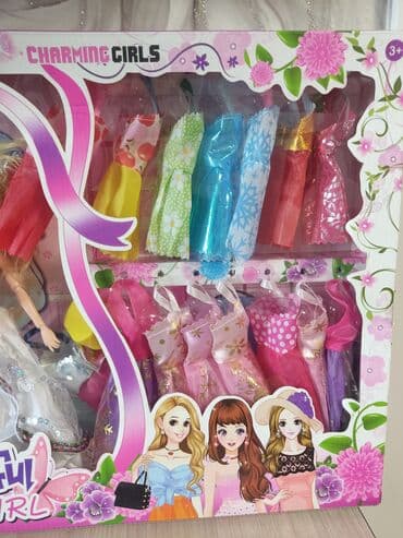 заказать дом для кукол: Игрушка кукла с платьями и аксессуароми — 3