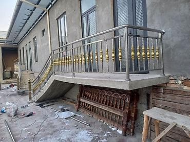 квартира киркомстром: Изготовление перил Материал: Нержавеющая сталь, Для дома, Покрытие: Хром, Бесплатная консультация — 5