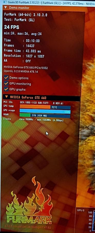 монитор 40: Видеокарта для ПК, Б/у, GeForce GTX, До 2 ГБ — 2