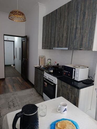 квартира бишкек без хозяин: 1 комната, 44 м², Элитка, 2 этаж, Евроремонт — 7