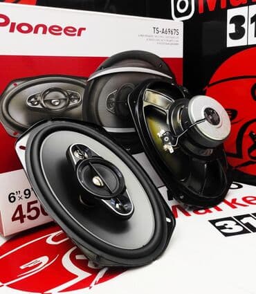 компонентная акустика: Pioneer ts-a 6967s динамики фирмы пионеер А серии. Оригинальные — 3