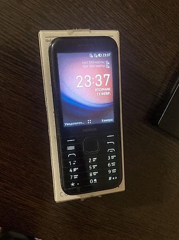 nokia 808: Nokia 8000 4G, Б/у, 2 ГБ, цвет - Черный, 2 SIM — 3