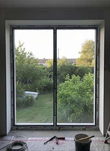 Пластиковые окна на заказ Раздвижная пластиковая дверь-портал из ПВХ