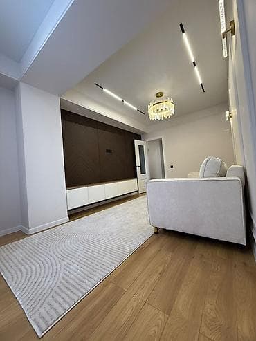 мкр улан: 1 комната, 42 м², Элитка, 4 этаж, Дизайнерский ремонт — 3