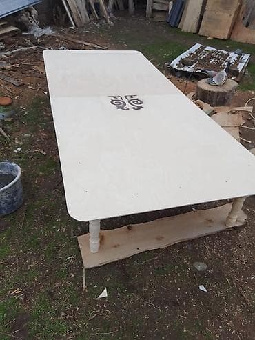 Лак жана боёк материалдары: Улуттук кыргыз үстөлү, Бүктөө, Жыгач — 5