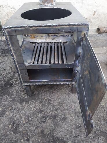 Барбекю: Металлические печи на твердом топливе — изготовление под заказ — 11