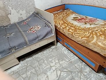 крафтар: Две односпальные кровати с бортиками и выдвижными ящиками для — 2