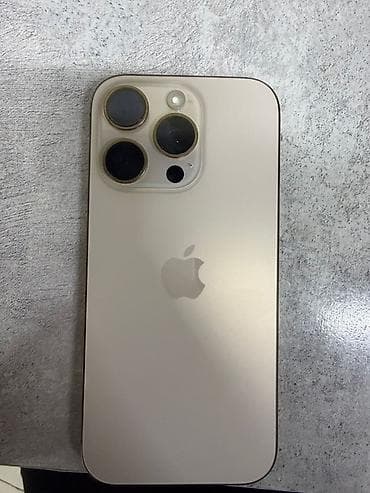 iphone 8s: IPhone 16 Pro, Б/у, 256 ГБ, Desert Titanium, Защитное стекло, 91 % — 1