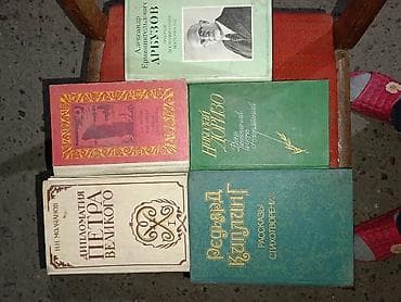 local guide program: Коллекция книг (разные жанры, авторы, издания СССР/РСФСР) Состав — 5