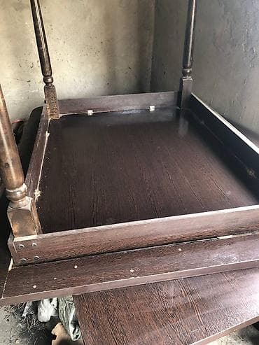 мебель столы письменные: Стол и стул для зала, Новый, Платная доставка, цвет - Коричневый — 1