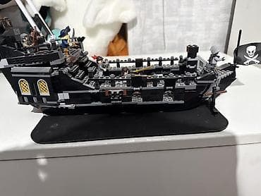 Пиратский корабль из кубиков (совместим с LEGO) - Большая — 1