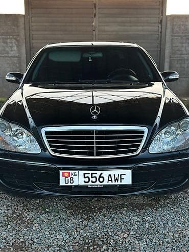 mersedes 211: Mercedes-Benz S-Class: 2003 г., 5 л, Автомат, Бензин, Седан — 3