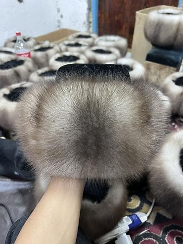 пальто шерстяное: Шапка, Ушанка, Зима, С отворотами — 2