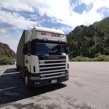 купить бу двигатель на мотоцикл: Тягач, Scania, 1999 г., Тентованный — 3