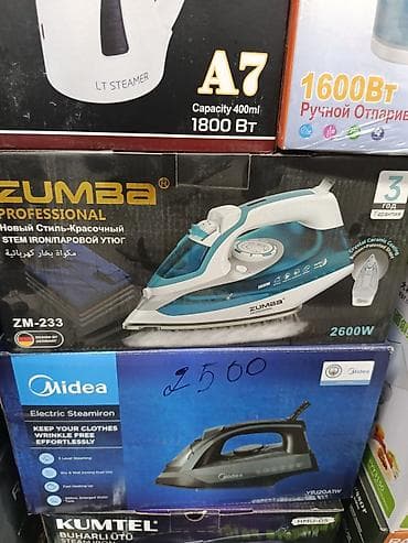 Паровой утюг Zumba Professional ZM-233 - Мощность: 2600 Вт - Тип