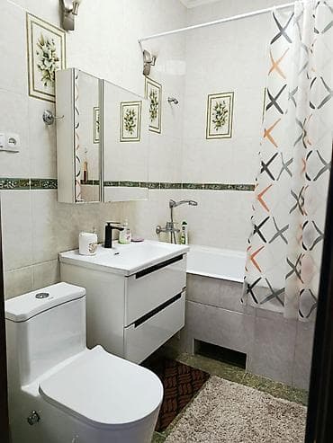 Квартиры: 2 комнаты, 95 м², Золотой квадрат Элитка, 8 этаж, Свежий ремонт — 10