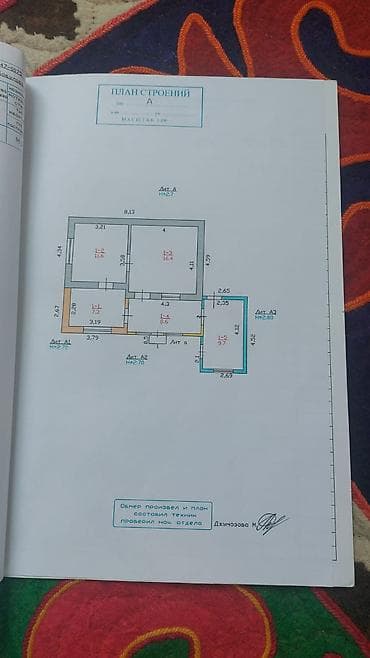 продю: Срочно продаю дом Район Ошского рынка по ул Бобулова/Рыскулова участок — 1