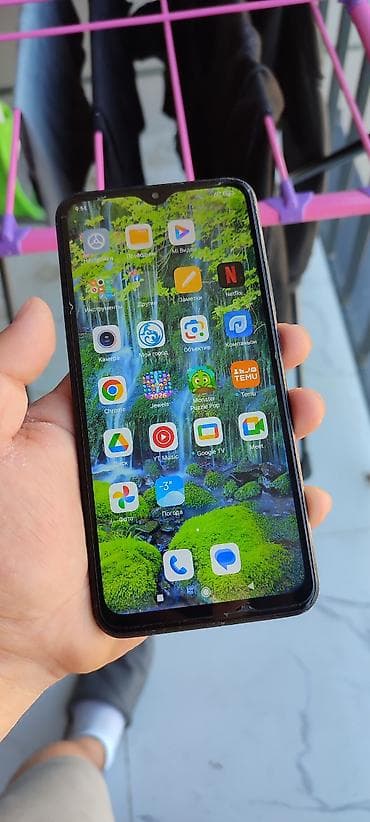 iphone x10: Redmi, Redmi 9, Б/у, 64 ГБ, цвет - Черный, 2 SIM — 1